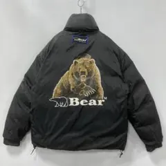 Bear USA ベアー ダウンジャケット リバーシブル グリーン ワン 