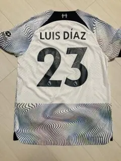 【極美品！】22/23リヴァプールFC ♯23 ルイス・ディアス【XLサイズ】 NIKE リバプール 24/25 ユニフォーム ホーム 半袖 レプリカ #7