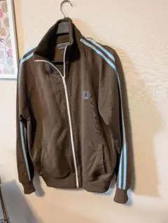 フレッドペリー　ジャージジャケット　ブラウン