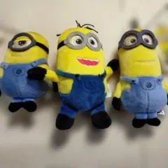 ミニオンズ　マスコット　3個セット