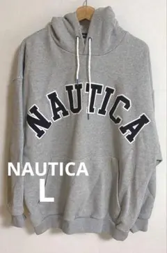 ⭐︎NAUTICA ノーティカ アーチロゴスウェットフーディのサムネイル