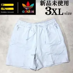 新品 3XLsize アディダス ファレルウィリアムス プレミアム ショーツ 青