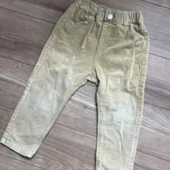 【après les cours】コーデュロイ 長ズボン　ベージュ サイズ100