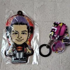 与那嶺瑠唯　キーホルダー　ネックストラップ