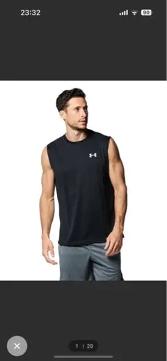 Under Armour ブラック タンクトップ