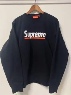定価4万円代 大特価Supreme ブラック スウェット トレーナー - メルカリ
