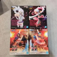 ワンピース フィギュア 4点セット ルフィ ボニー ドリー ブロギー 未開封品