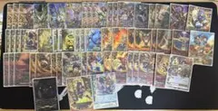 バディファイト 龍牙雷帝デッキ スリーブ付き - メルカリ