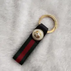 Gucci キーホルダー ストライプデザイン