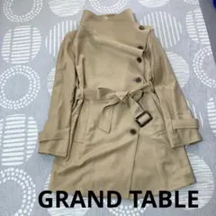 GRANDTABLE ベージュ　トレンチコート　日本製　スコットクラブ系のサムネイル