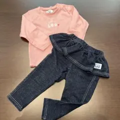 Buddy Lee 【90cm】 フリル付きパンツ & カットソーの2点セット