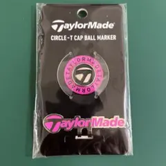 TaylorMade CIRCLE-T キャップマーカー ピンク