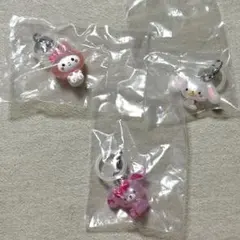 サンリオキャラクターズ ゆるっとめじるしアクセサリー3個セット