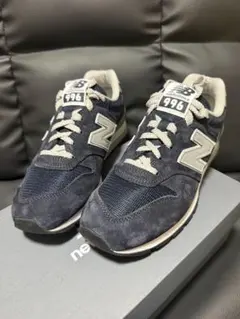 New Balance ニューバランス 996 ネイビー スエード 23.5cm