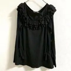 新品タグ付 UNIQLOユニクロ シアタープロダクツ フリルカットソー c252のサムネイル