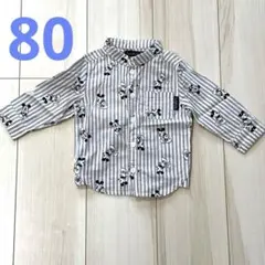 フタフタ☆ディズニー☆ミッキー☆ブラウス☆80
