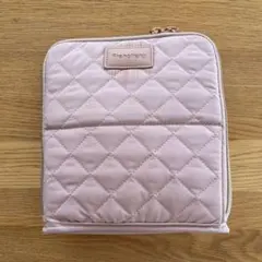 Francfranc キルティングポーチ ピンク