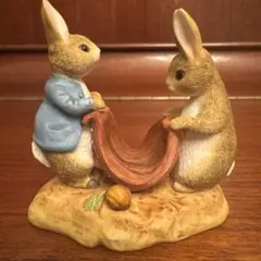 ベスウィック ピーターラビット フィギュリン ミセスラビット