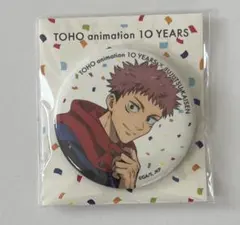 呪術廻戦 TOHO animation 10YEARS 缶バッジ 虎杖悠仁