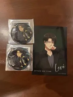 進撃の巨人 Dignified リヴァイ 缶バッジ