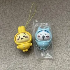 ちいかわ　おきがえパジャママスコット　ハチワレ　うさぎセット