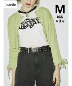 【新品】jouetie シャーリングスリーブ2WAYトップス 定価5,500円