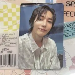 SEVENTEEN spill the feels ジョンハン 封入 トレカ