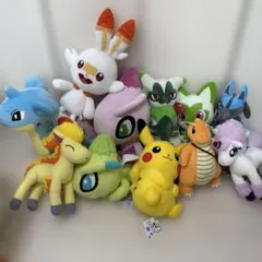 BIG】ポケモン ぬいぐるみ まとめ売り 9体セット - メルカリ