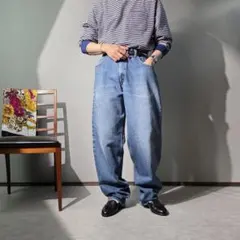 90sLevi'sSILVERTABリーバイスシルバータブBAGGYデニムパンツ