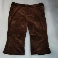 大きいサイズ コーデュロイパンツ ブラウン oversized y2k グランジのサムネイル