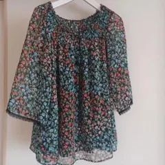 ペイトンプレイス　チュニック　黒