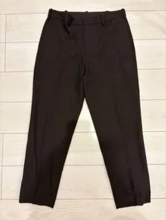 UNIQLO メンズ スラックス ダークブラウン