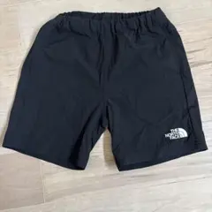【美品】　THE NORTH FACE 黒 ハーフパンツ 120