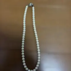 真珠 ネックレス 花形留め具のサムネイル