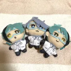 ツイステッドワンダーランド EXマスコット 実験着 フロイド　ジェイド　アズール