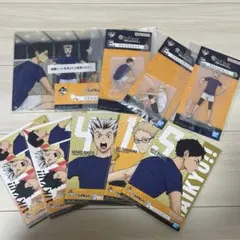 ハイキュー　10thanniversary 一番くじ　赤葦　木兎　月島　黒尾