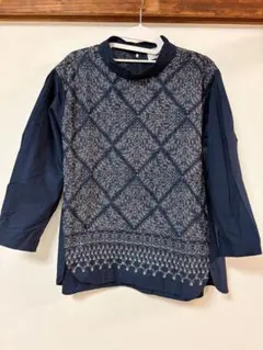 ケイハヤマプリュス⭐︎刺繍が綺麗なブラウス 美品 ケイハヤマプリュス 
