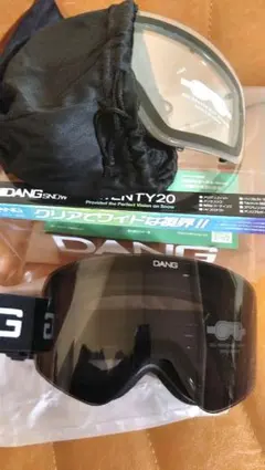 未使用 DANG SNOW TWENTY20 スノーボード スキー ゴーグル