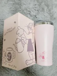 タリーズ　トムとジェリー タンブラー ピンク TULLY'S COFFEE
