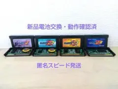 動作確認・新品電池交換済☆匿名即発送☆ロックマンゼロ 全シリーズ 4本セット