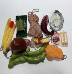 お菓子 食品サンプル カプセルトイ キーホルダー