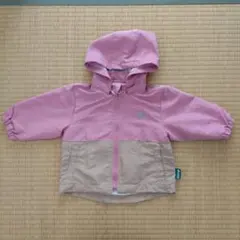 LOGOS アウター ピンク/ベージュ 80 フード取り外し可能