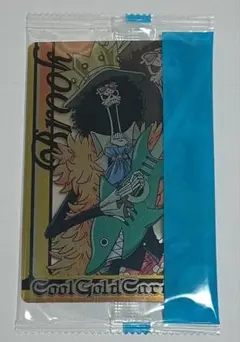 ワンピース 森永ウエハース未開封カード ブルックゴールドカード