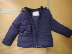 女児 ダウンジャケット 125 United Arrows ネイビー