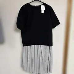 ikkaトップスとスカート 2点セット ブラックのサムネイル