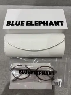 BLUE ELEPHANT HUMP deep brown メガネ