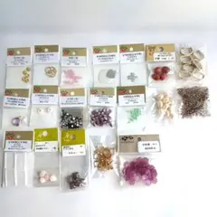 ハンドメイドビーズセット さまざまなパーツ