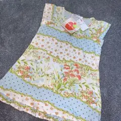 ユニクロ　フランシュリッペ　リボンボーダーカットソー未使用120