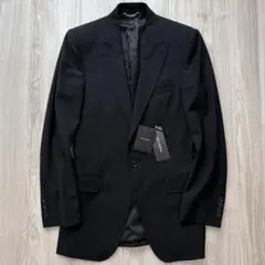 【超美品】DOLCE&GABBANA ブラックベルベット テーラードジャケット 2025年最新】D&G ／ Dolce＆Gabbana メンズ テーラード