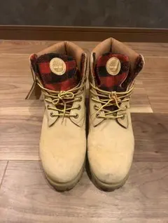 Timberland ワークブーツ カモ柄 迷彩柄ライニング ディンバー - メルカリ